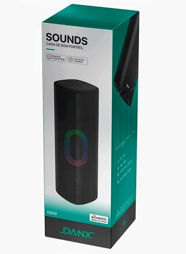 SOUNDS CAIXA DE SOM PORTÁTIL DANX